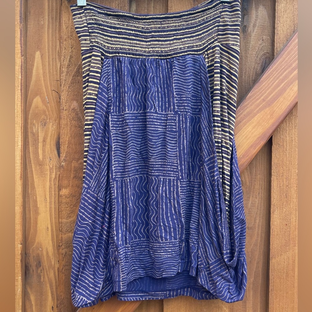 silence + noise strapless tube top Urban Outfitters boho bohemian hippie UO - M - Picture 8 of 13